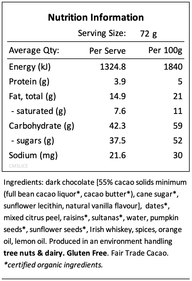 She Universe Whiskey Fruit Cake