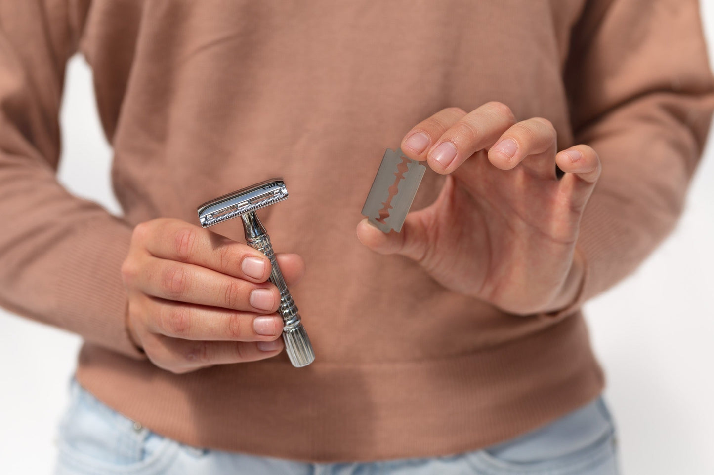 Caliwoods Long Handled Safety Razors