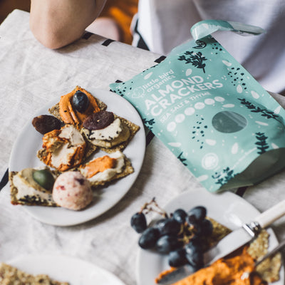 Little Bird Organics Activated Crackers - Sea Salt & Thyme
