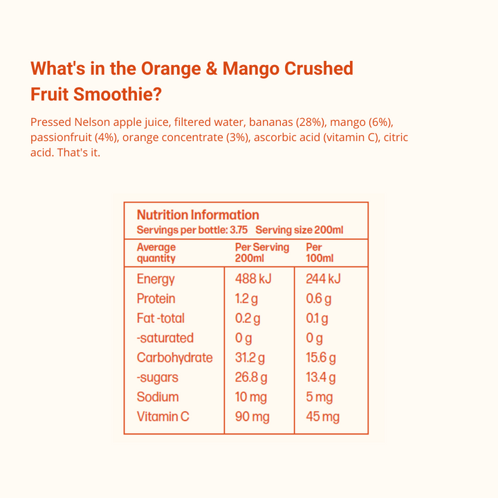 CHIA Immunity Tropical Smoothie