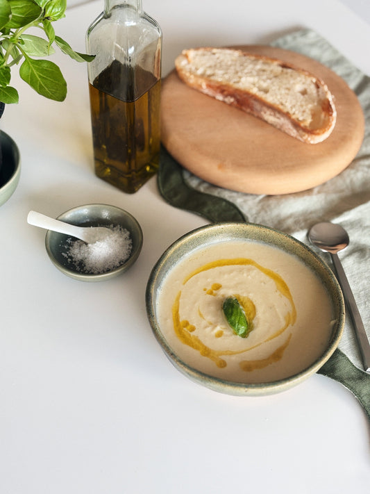 Creamy Roasted Cauliflower Soup