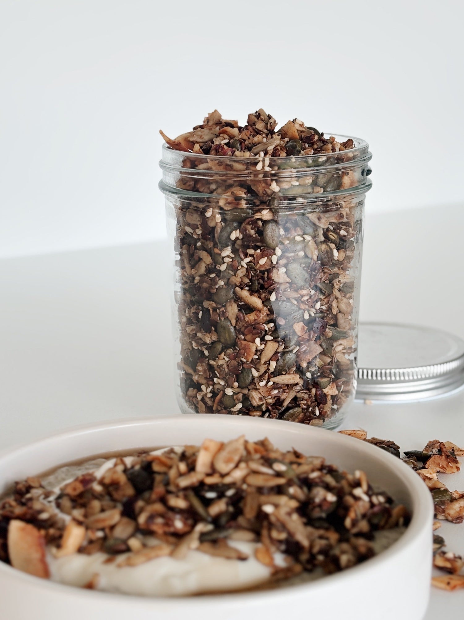 Keto Cinnamon Granola Ingredients