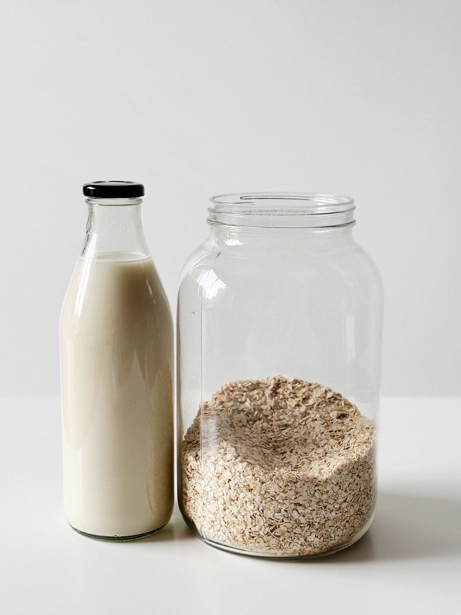 Homemade Oat Milk Ingredients