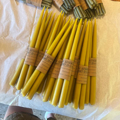 The Authentic Honey Co. Dinner Taper Candles