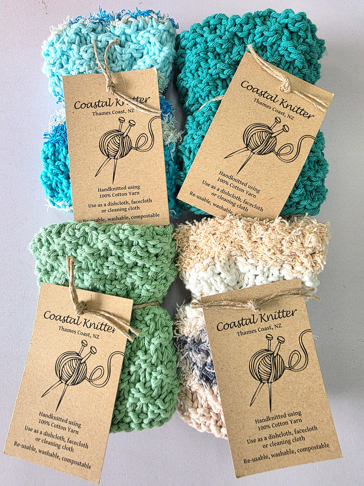 Coastal Knitter Cloths