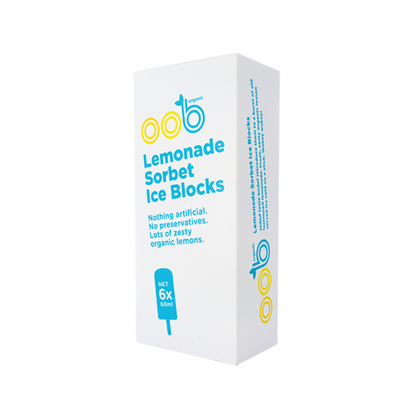 oob Organic Sorbet Iceblocks - 6 pack