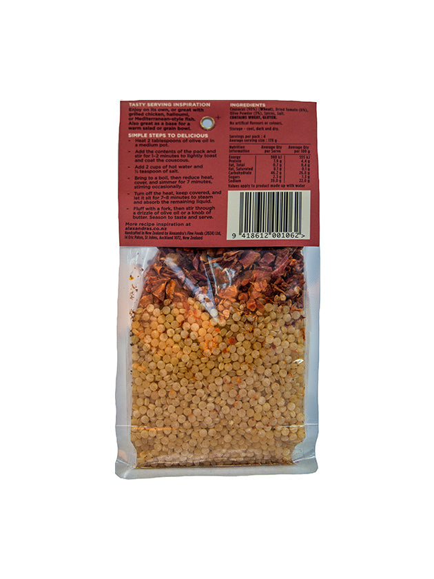 Moroccan Spiced Couscous - Olive & Tomato