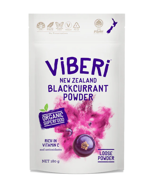 ViBERi Organic Blackcurrant Powder (180g)