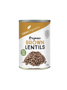 Organic Canned Brown Lentils