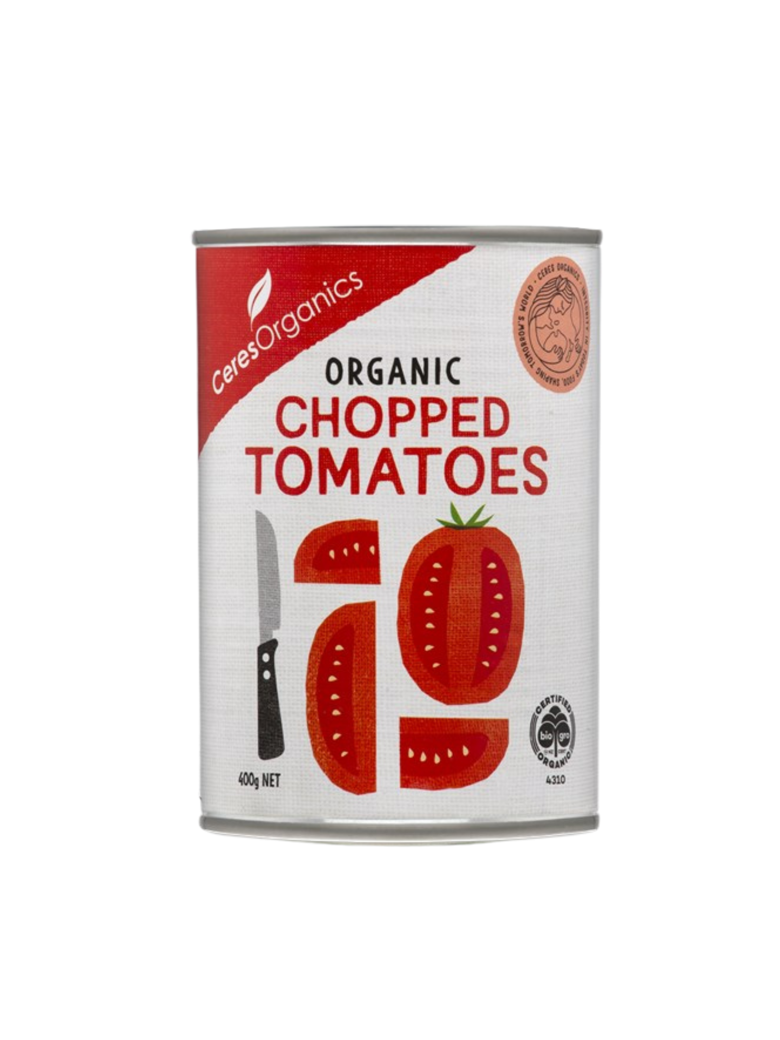 Organic Canned Tomatoes - Chopped