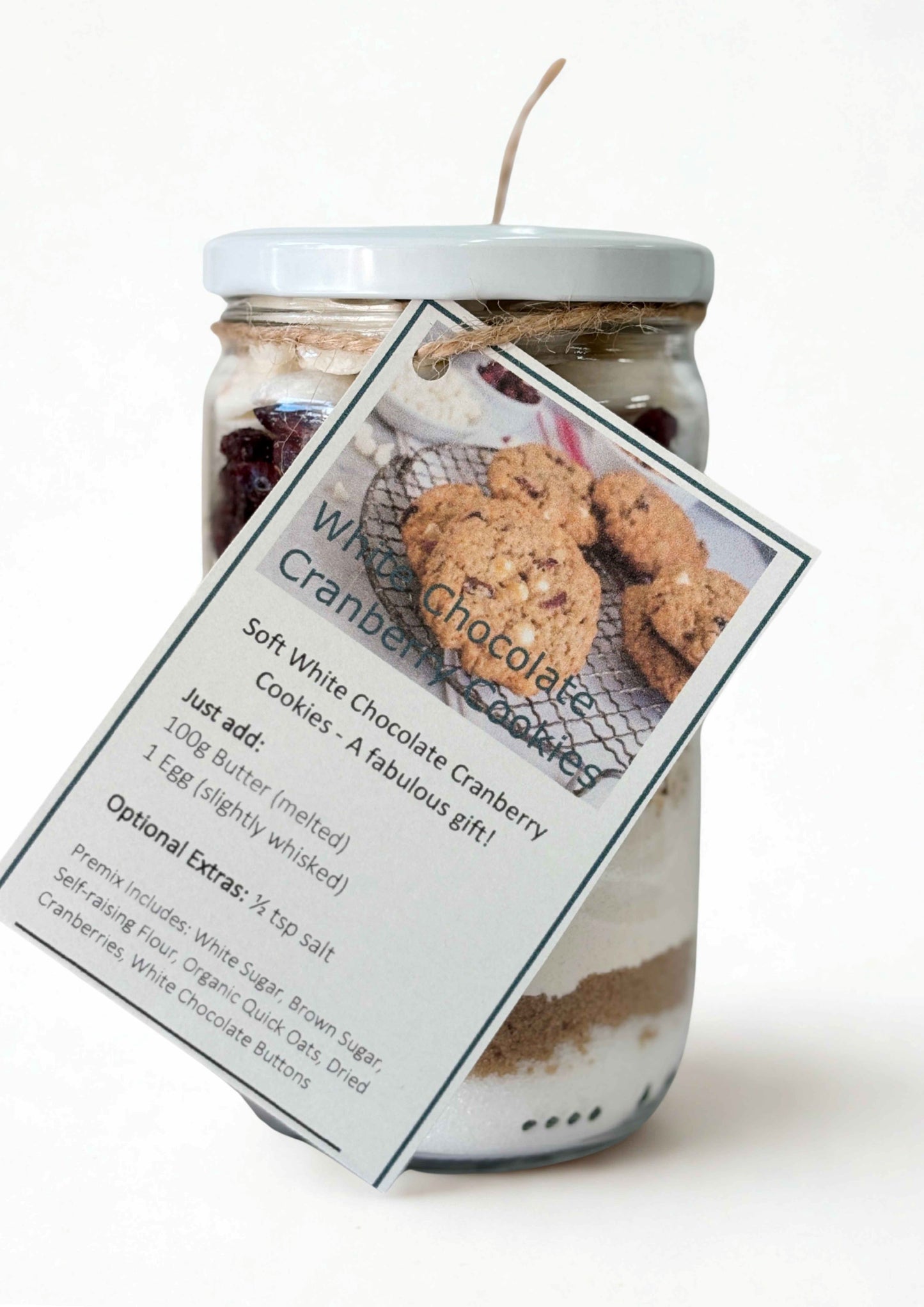 White Chocolate Cranberry Cookie Mix