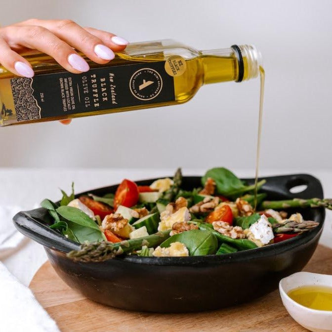The Kiwi Artisan Black Truffle Olive Oil