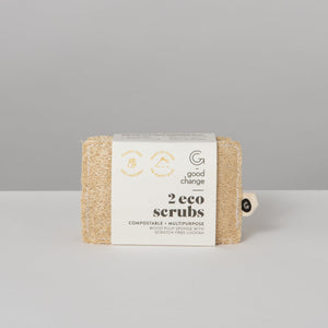 Eco Sponge Scrubs - 2 pack