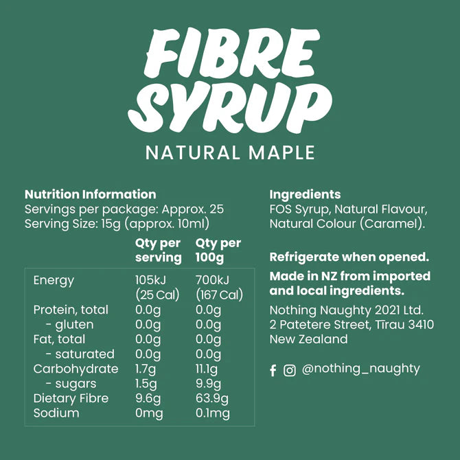 Nothing Naughty Fibre Syrup