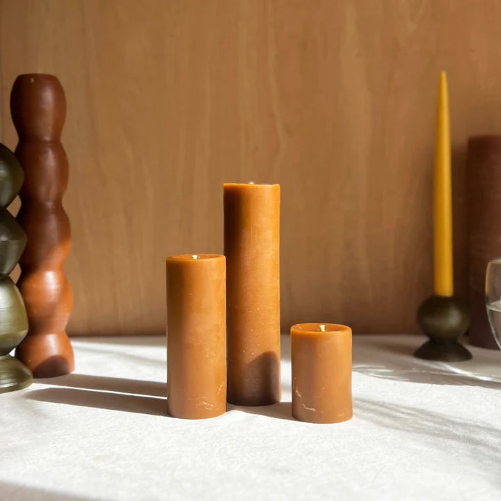 The Authentic Honey Co. Classic Pillar Candles