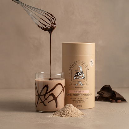 Harvest Fusion Chocolate Bone Broth Powder