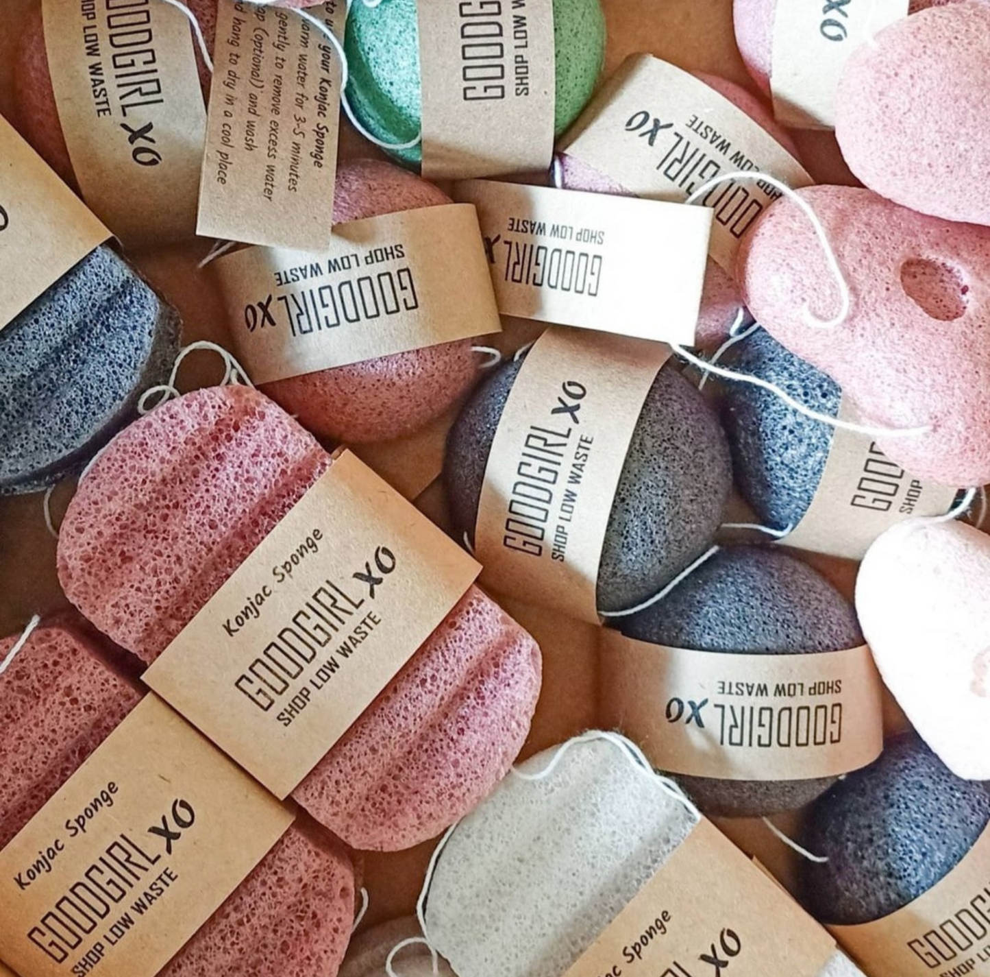 Konjac sponges