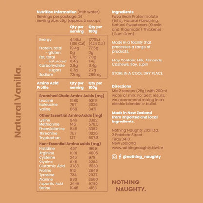 Nothing Naughty Lean Bean Protein