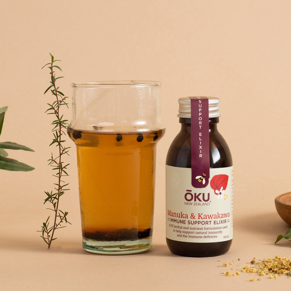 ŌKU - Mānuka & Kawakawa Immune Support Elixir