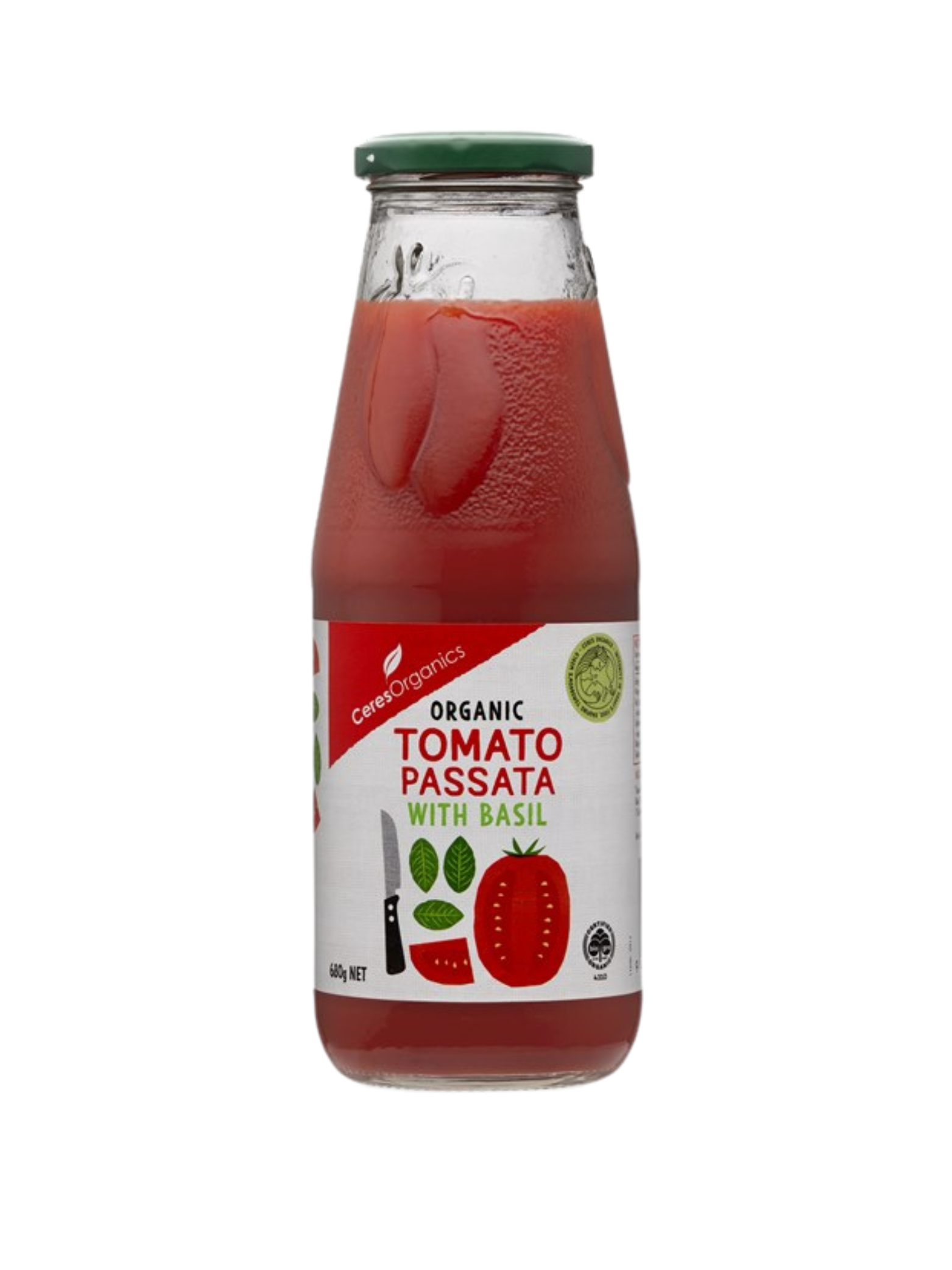 Organic Tomato & Basil Passata