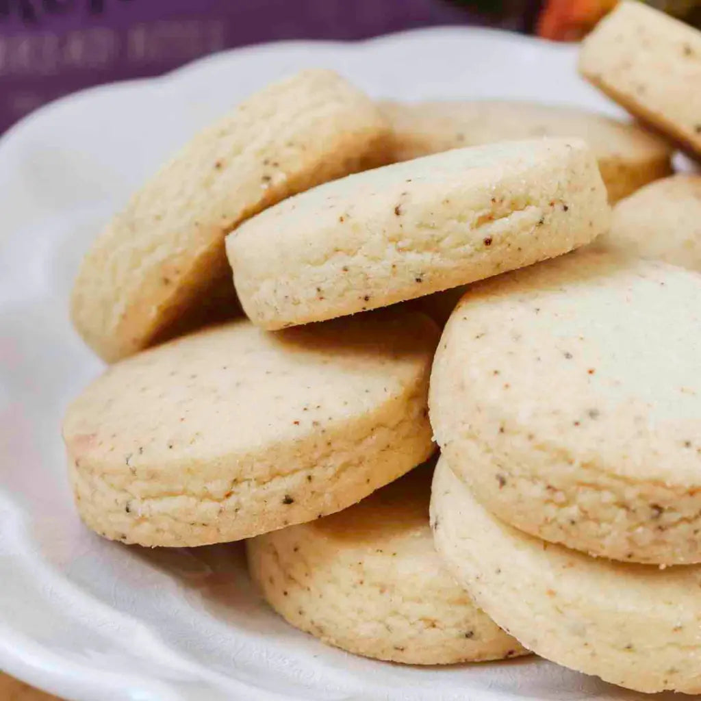 Passionfruit Shortbread Bites