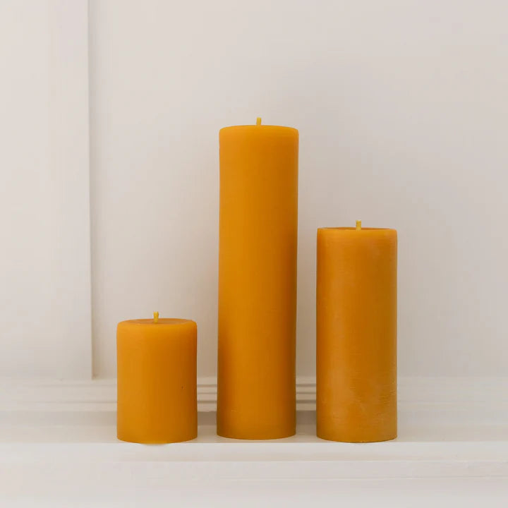 The Authentic Honey Co. Classic Pillar Candles