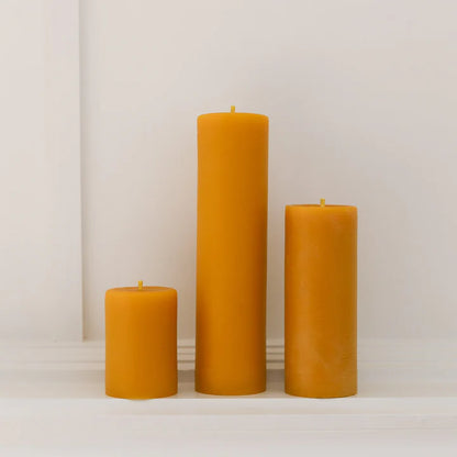 The Authentic Honey Co. Classic Pillar Candles