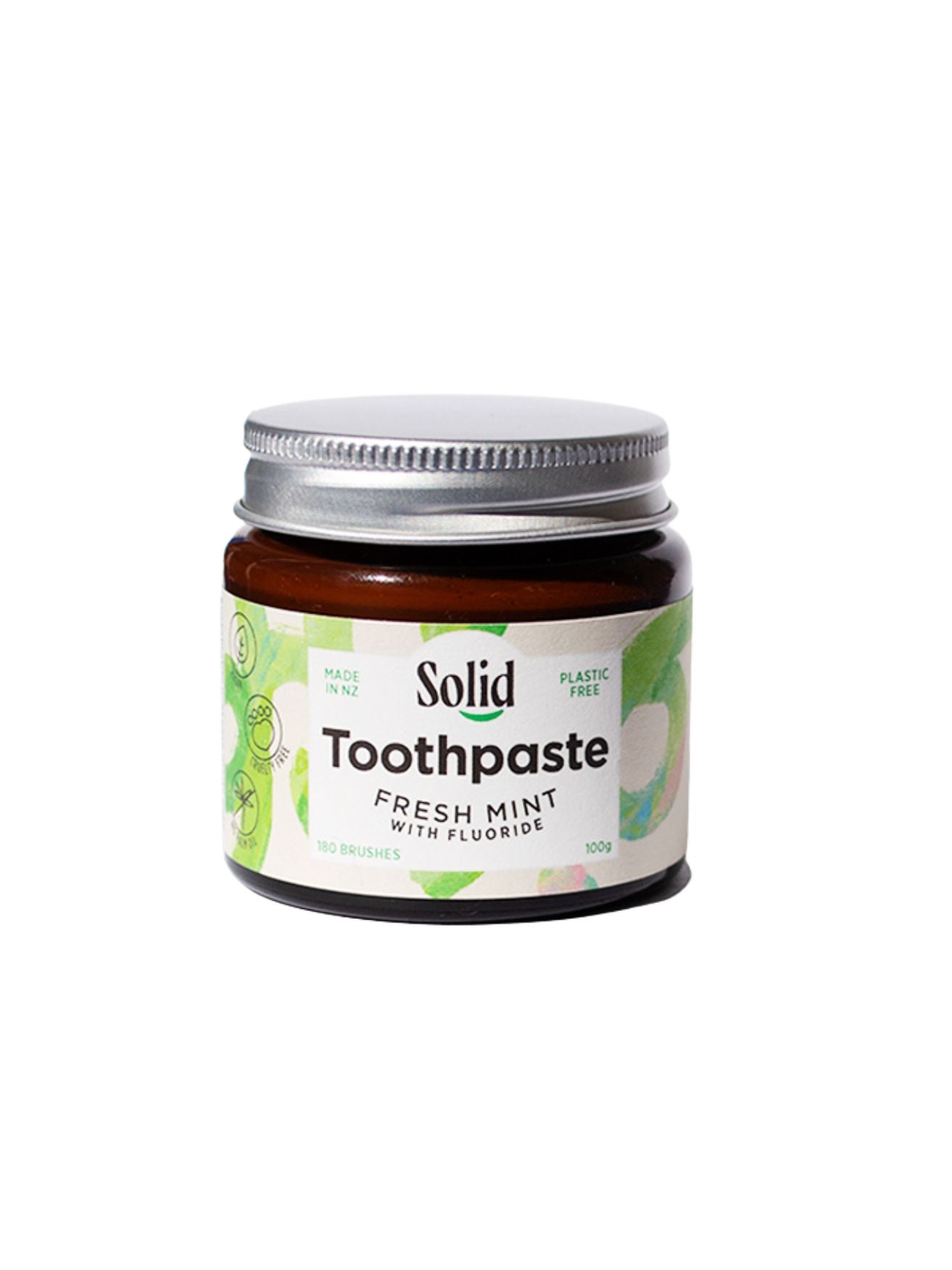 Solid Toothpaste Jar