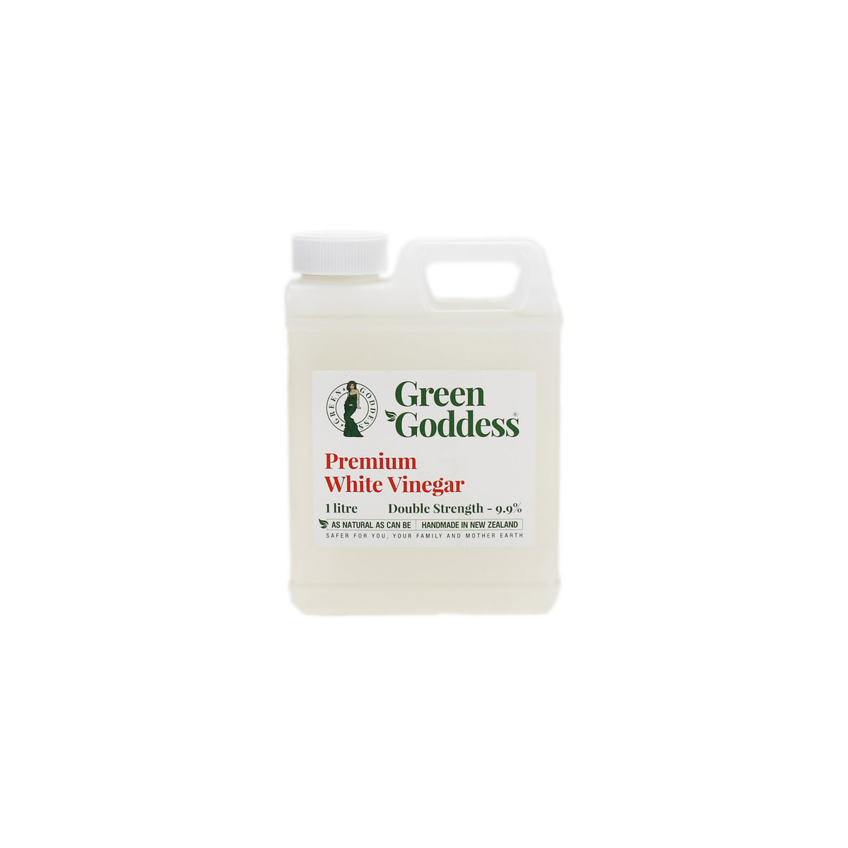 Green Goddess Premium White Vinegar - Double Strength - 1 Litre
