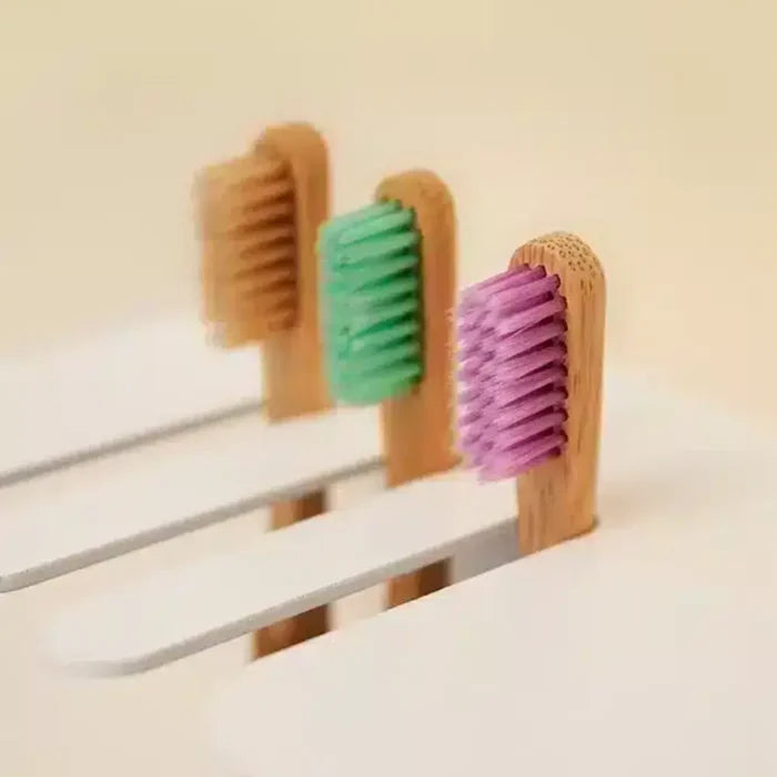 Solid Bamboo Toothbrushes