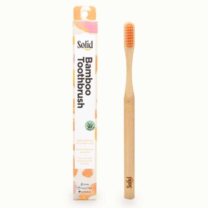 Solid Bamboo Toothbrushes