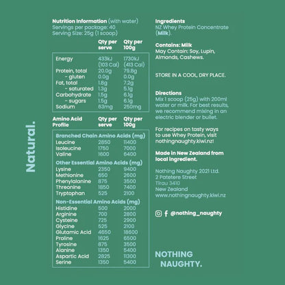 Nothing Naughty Whey Protein