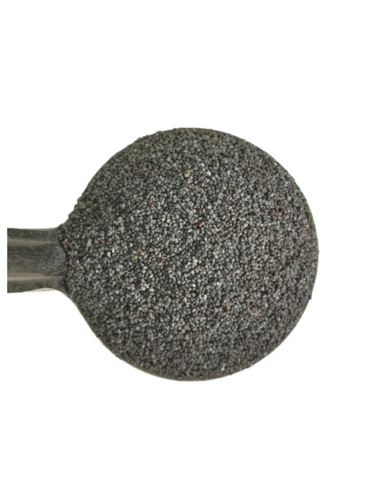 Poppy Seeds - Blue & Black