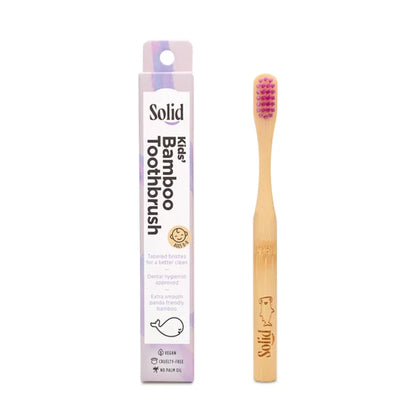 Solid Bamboo Toothbrushes