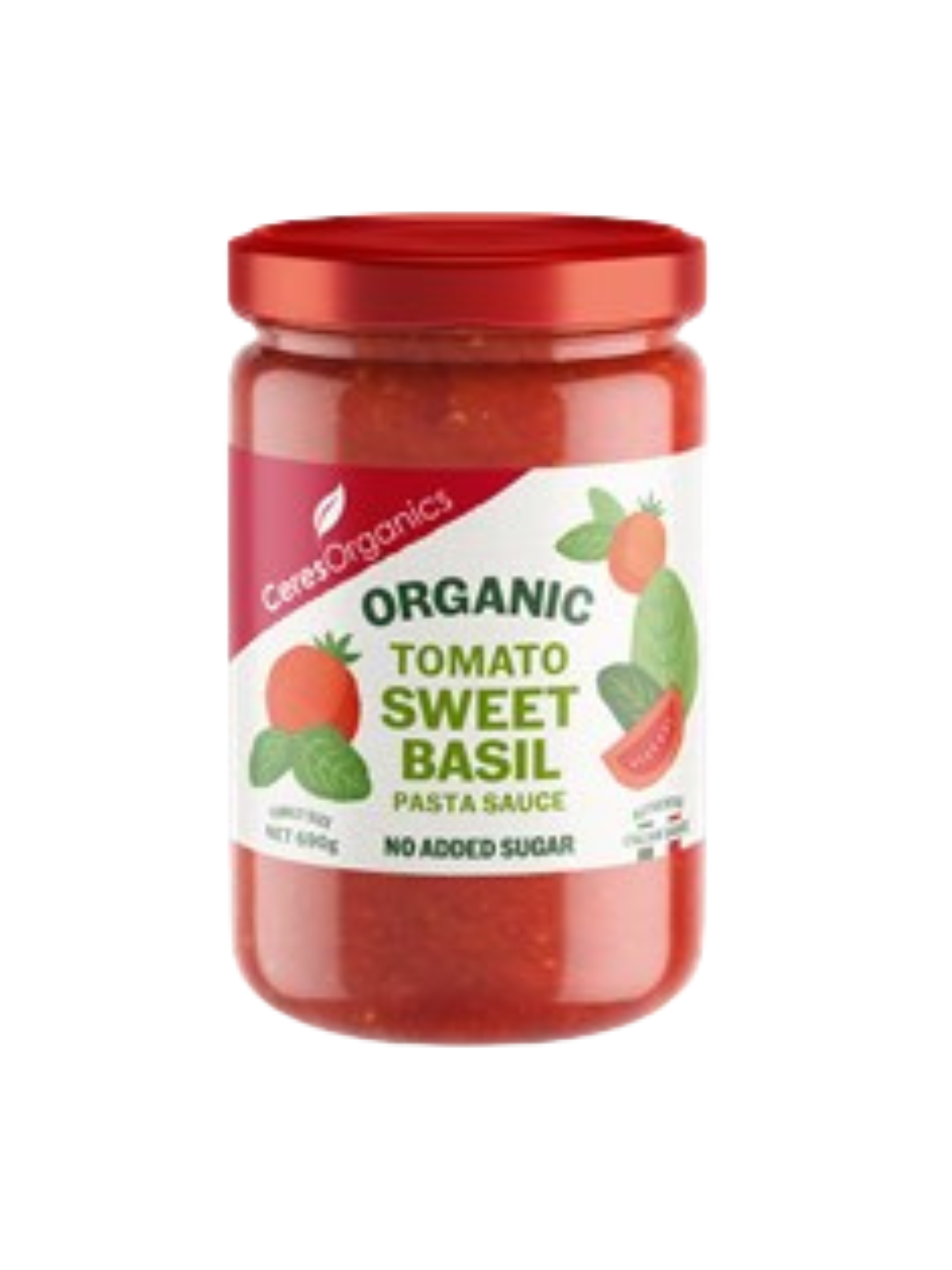 Organic Tomato, Sweet Basil Pasta Sauce