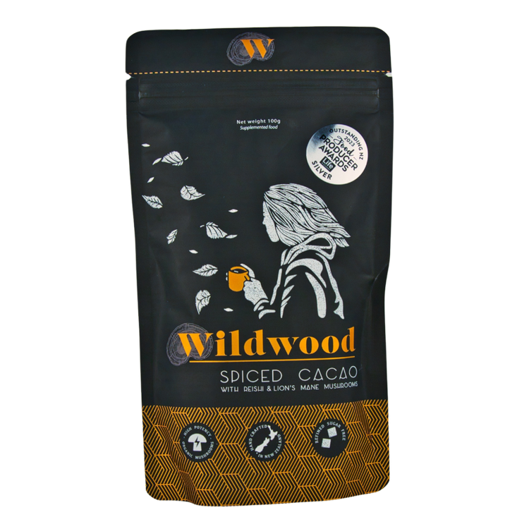 Wildwoods Spiced Cacao with Reishi & Lions Mane