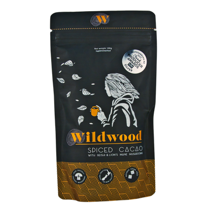 Wildwoods Spiced Cacao with Reishi & Lions Mane