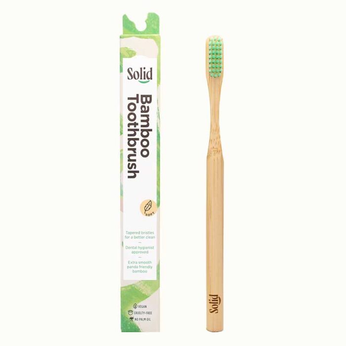 Solid Bamboo Toothbrushes