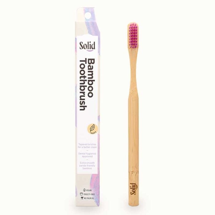 Solid Bamboo Toothbrushes