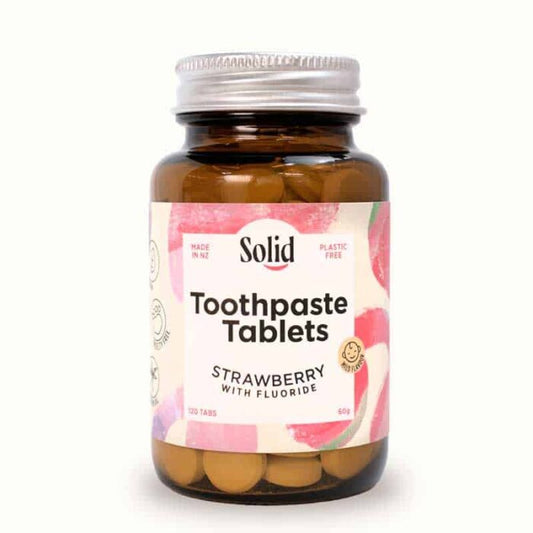 Solid Tooth Tabs - Strawberry