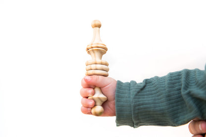 Caliwoods Wooden Rattle