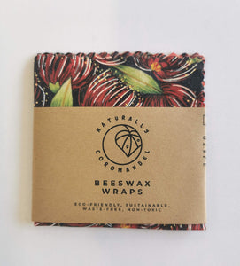 Small Beeswax Wrap - great for covering cans/ half an avocado or apple / biscuits in lunchboxes