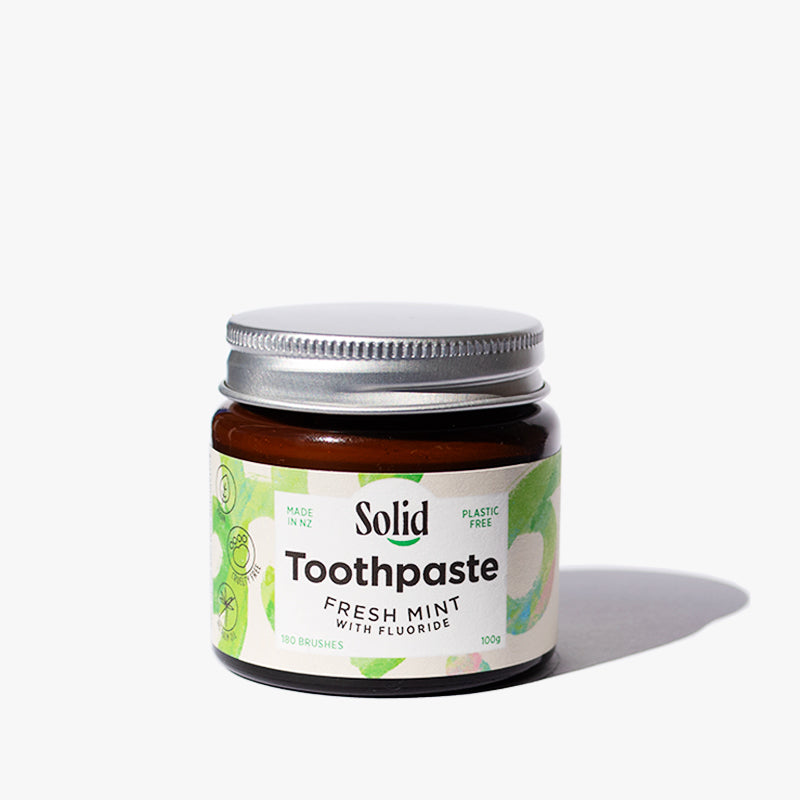 Solid Toothpaste Jar