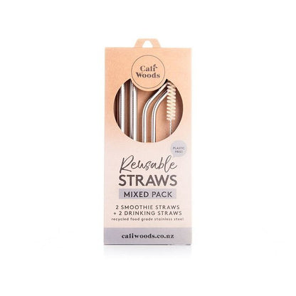 Caliwoods Stainless Steel Straws